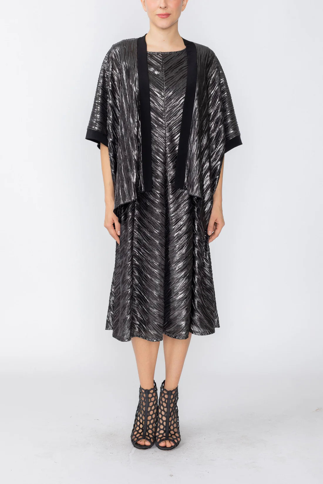 IC COLLECTION Jacket - C1201J - BLACK