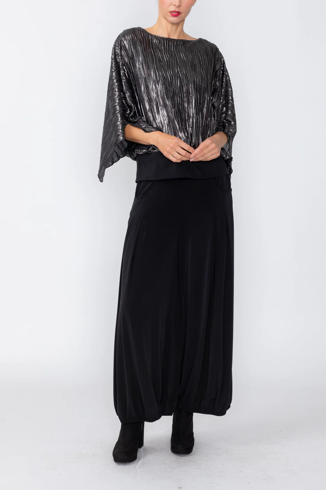 IC COLLECTION Top - C1216T - BLACK