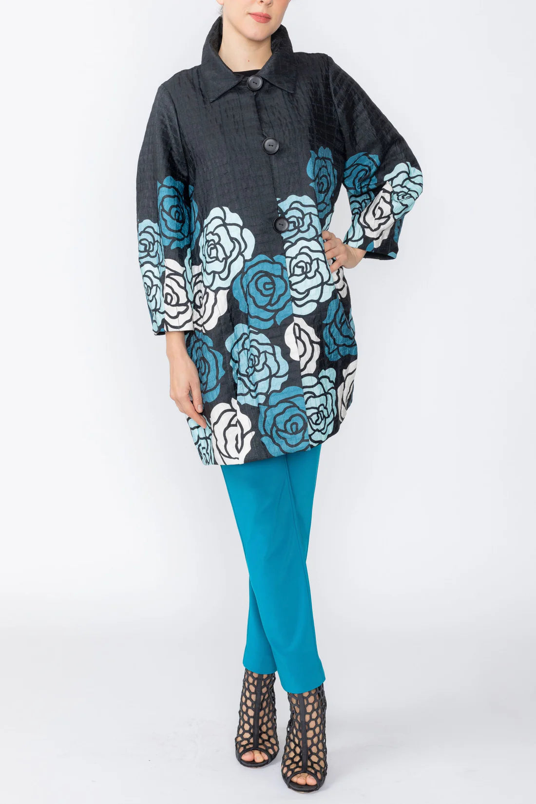 IC COLLECTION Jacket - C1217J - BLUE