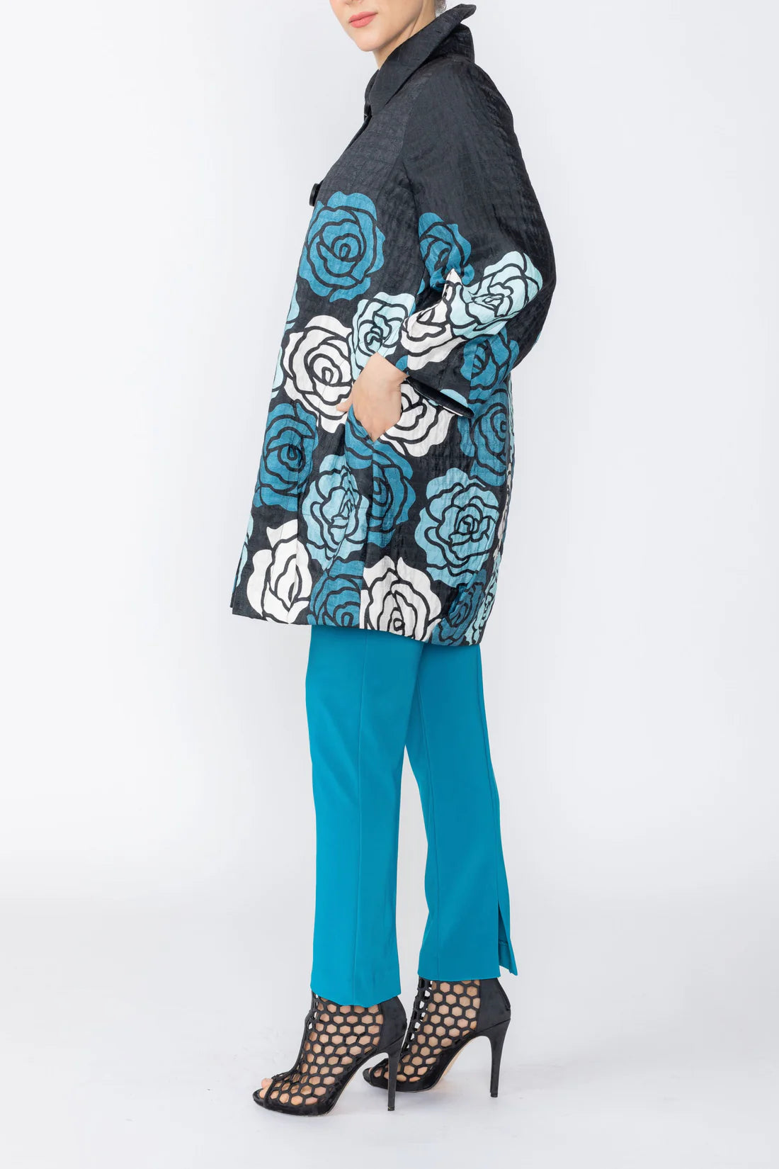 IC COLLECTION Jacket - C1217J - BLUE