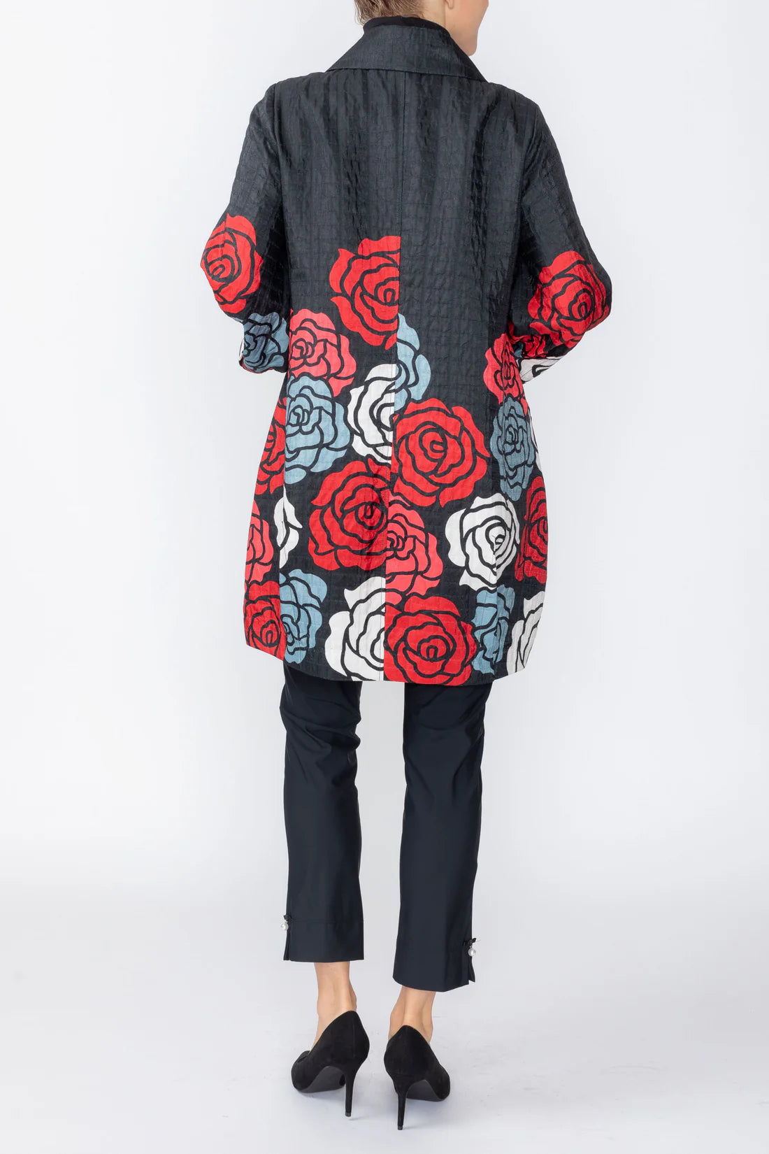IC COLLECTION Long Jacket - C1217J - RED