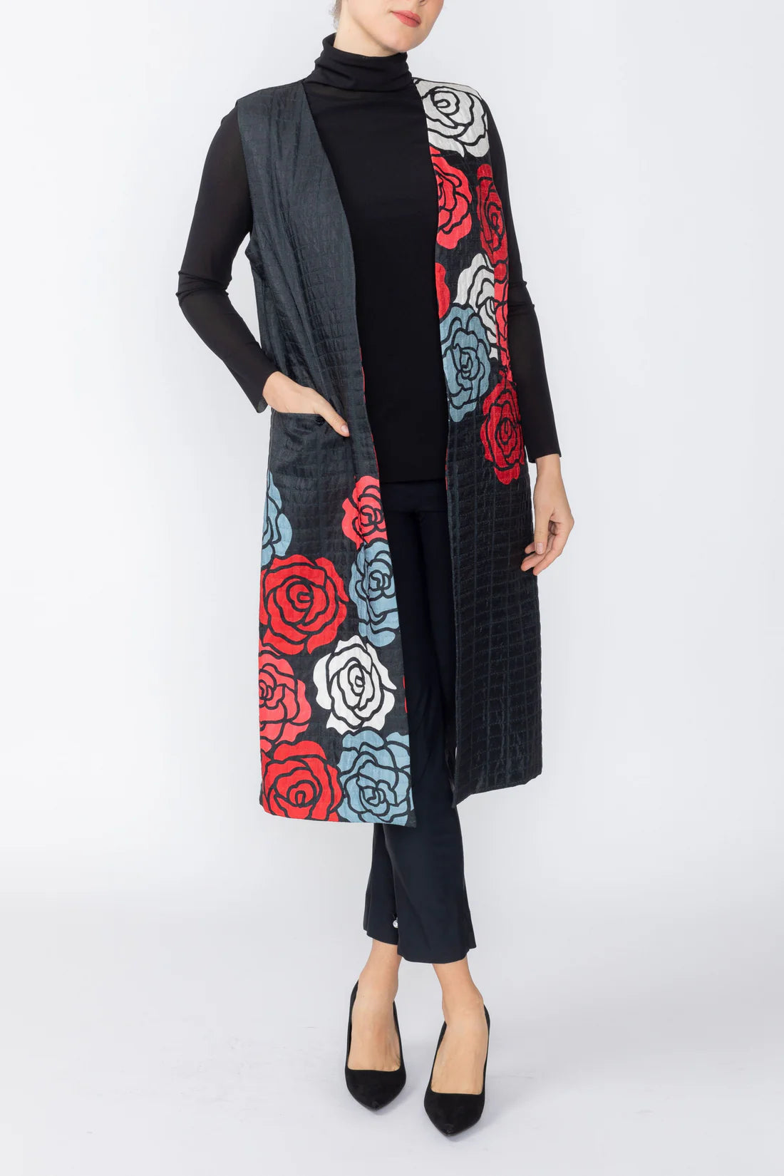 IC COLLECTION Vest - C1218V - RED
