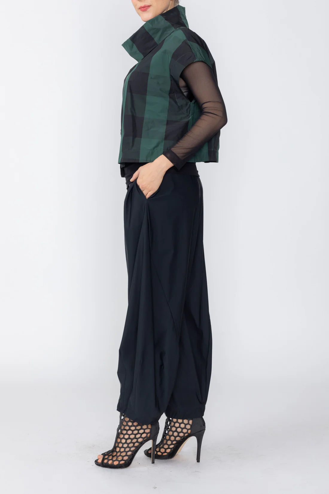 IC COLLECTION Top - C1220T - HUNTER GREEN