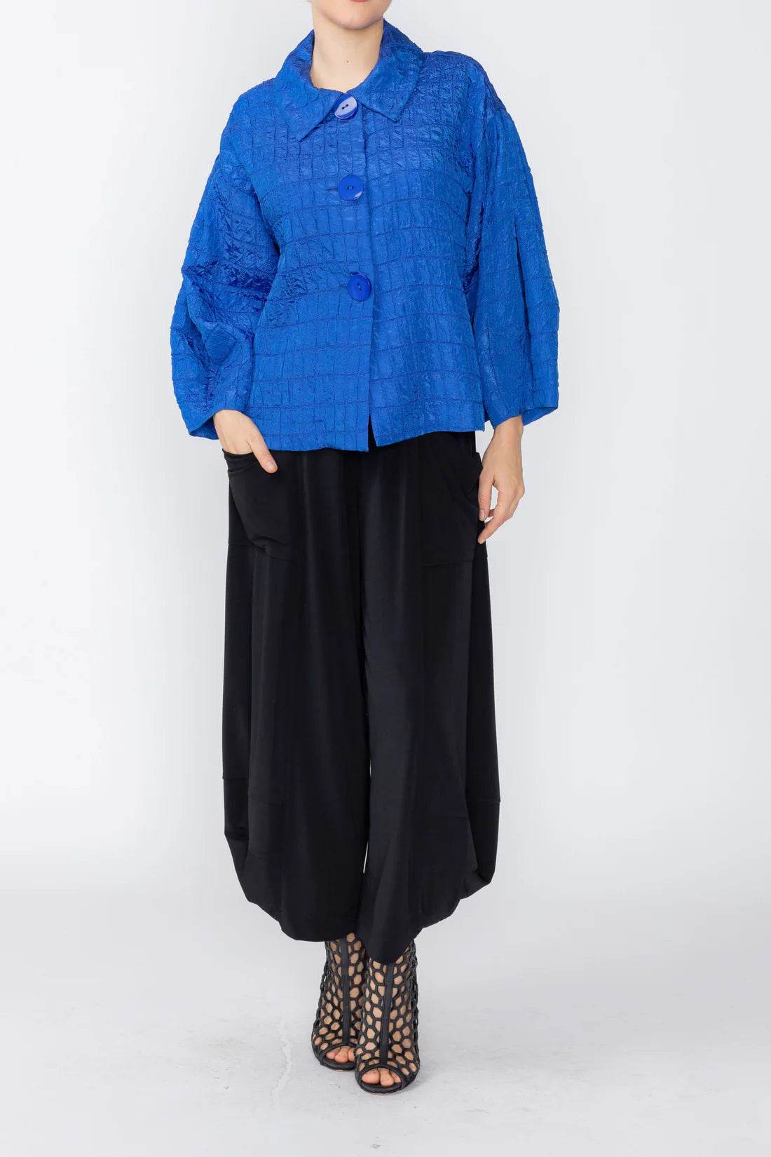 IC COLLECTION Jacket - C1224J - ROYAL BLUE