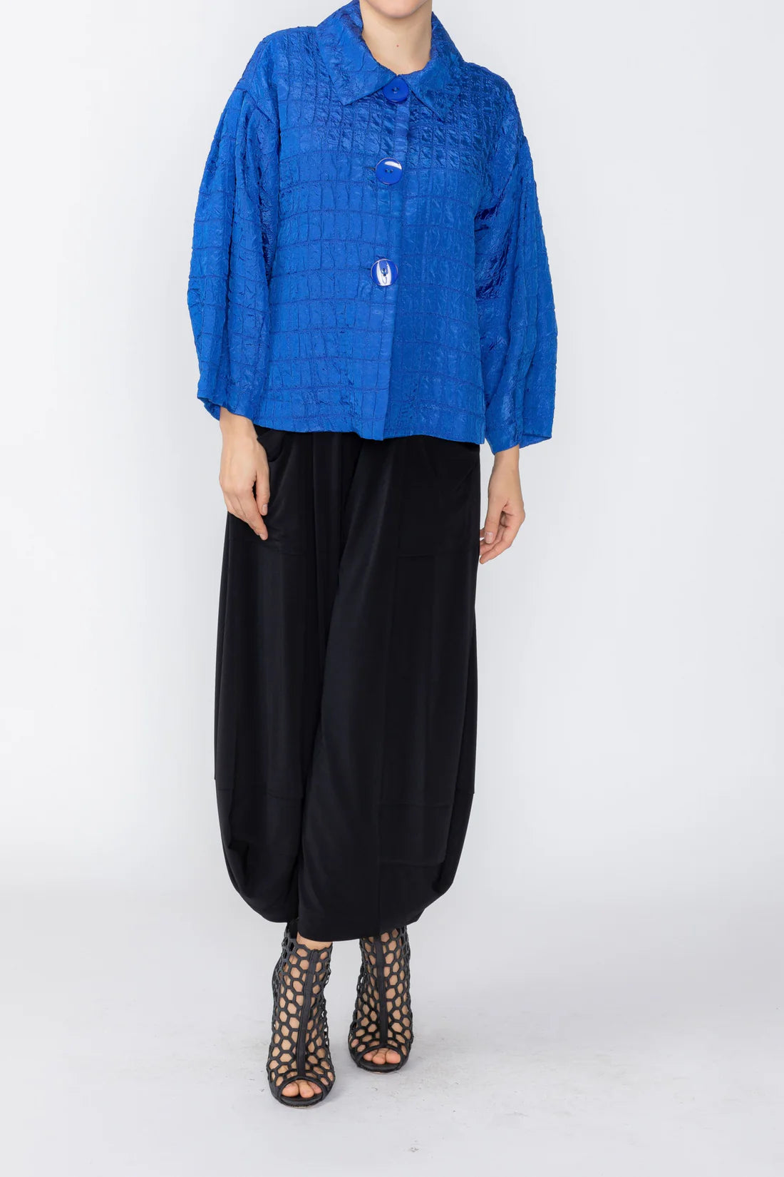 IC COLLECTION Jacket - C1224J - ROYAL BLUE
