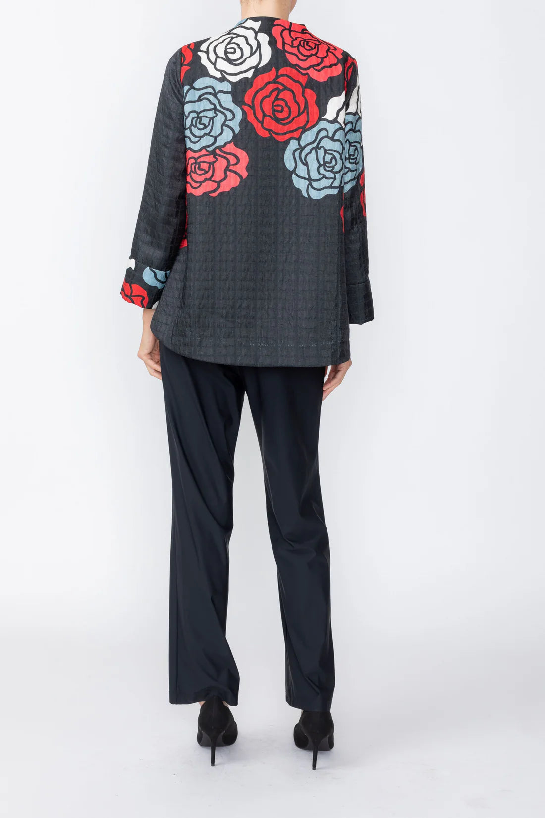 IC COLLECTION One Button Jacket - C1230J - RED