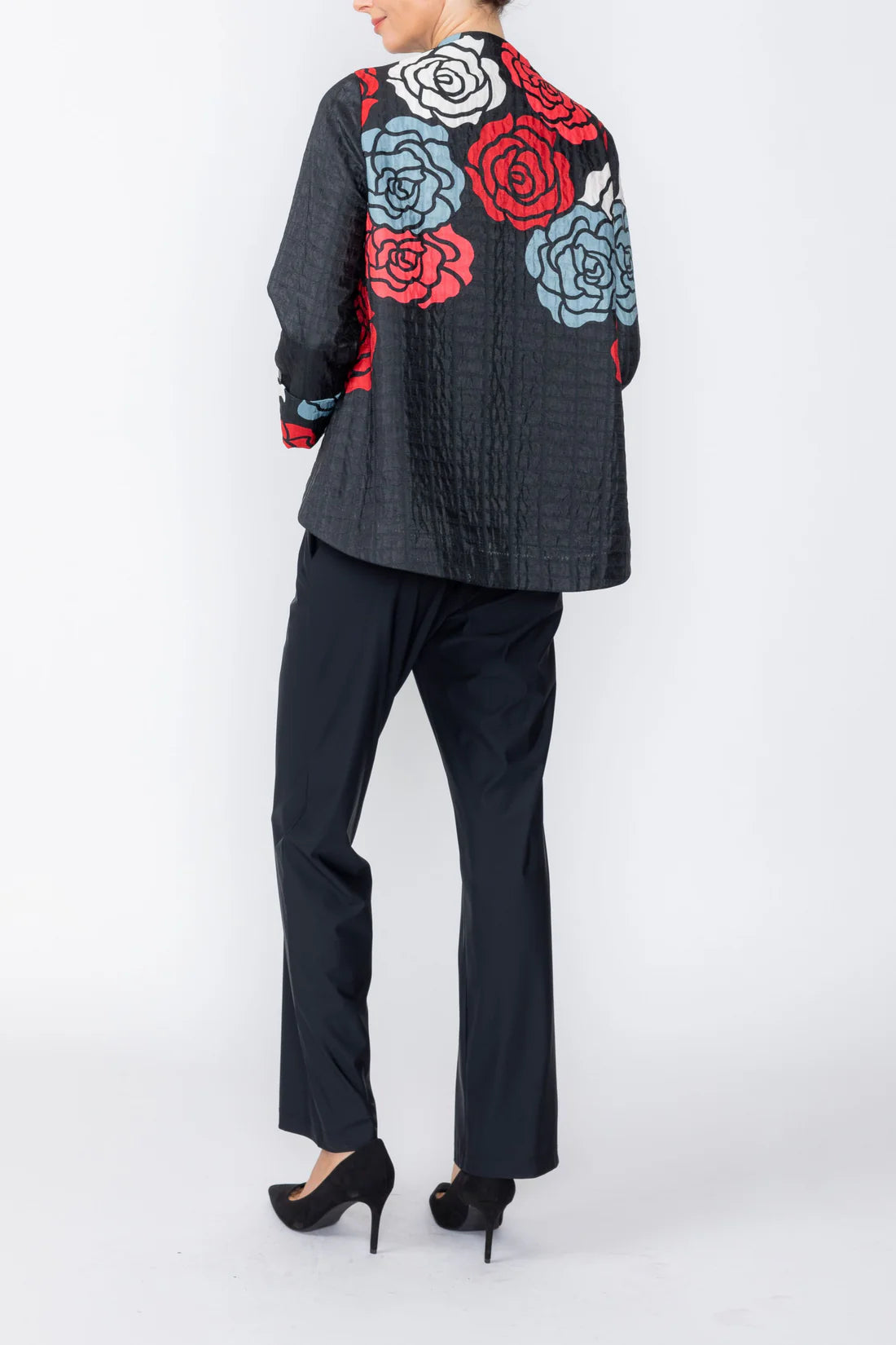 IC COLLECTION One Button Jacket - C1230J - RED
