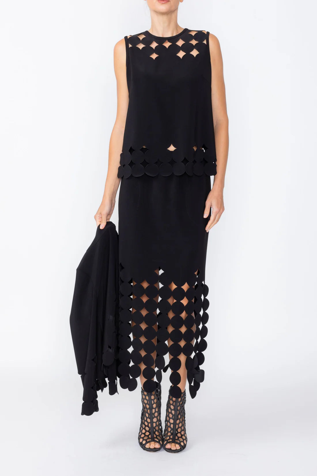 IC COLLECTION Top - C1234T - BLACK
