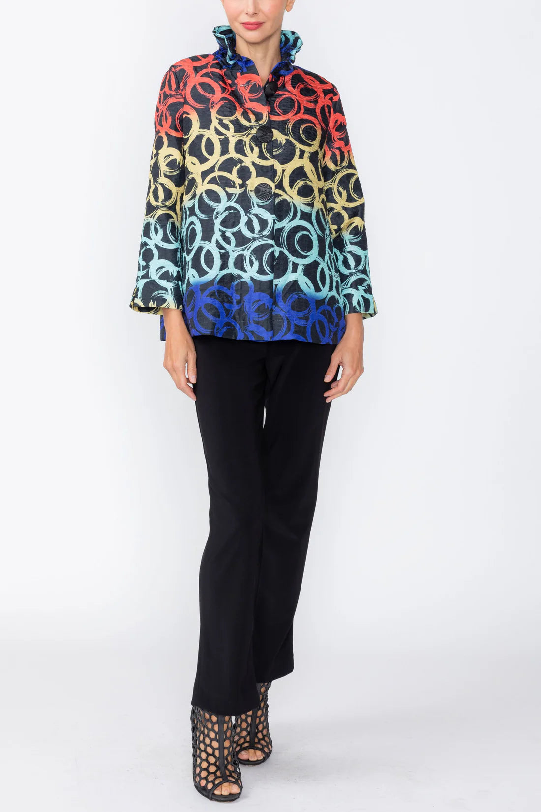 IC COLLECTION Jacket - C1248J - MULTI