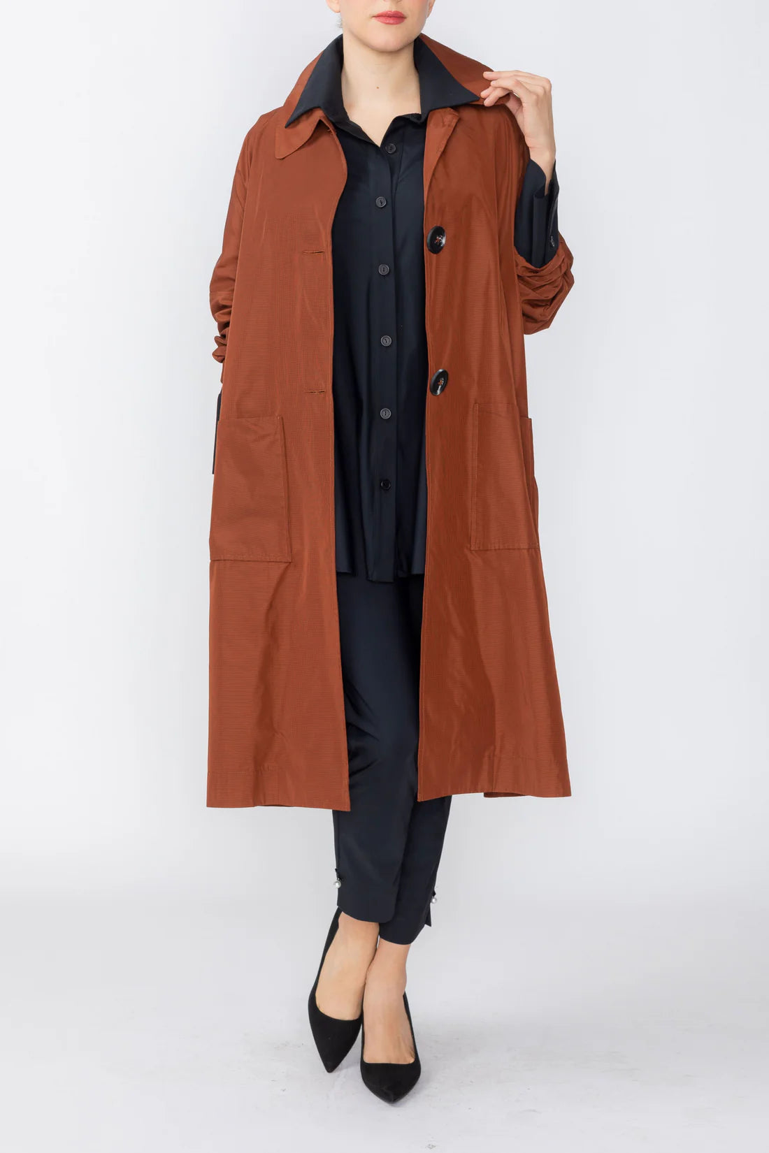 IC COLLECTION Jacket - C1250J - RUST