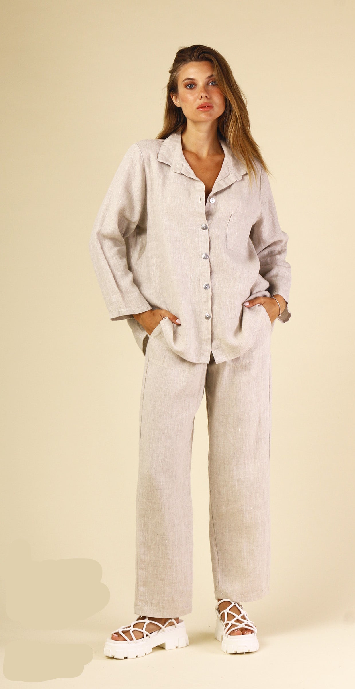 Fenini Straight Leg Pants - C46820
