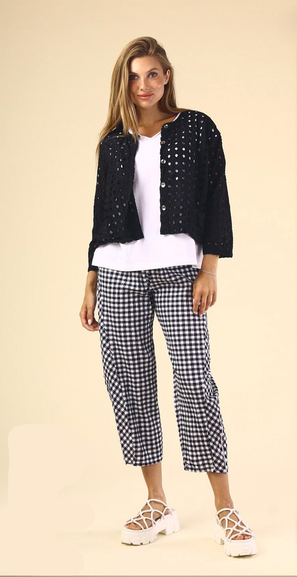 Fenini V-Neck Top - C46866 S
