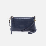 HOBO - Darcy Small Crossbody - BLUE STONE IN POLISHED LEATHER