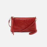 HOBO - Darcy Small Crossbody - BRICK IN POLISHED LEATHER