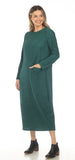 INOAH "Emerald Textured Knit Maxi" - Dress