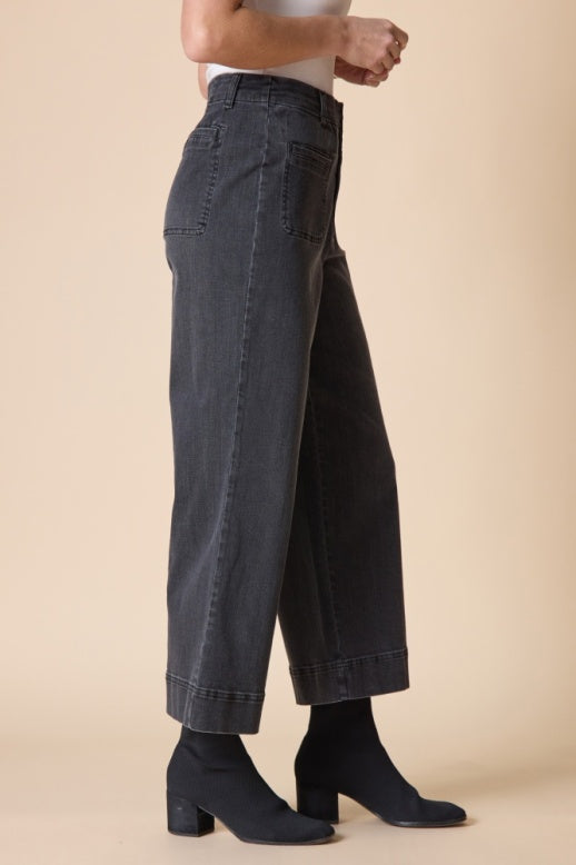 Habitat Stretch Denim Refreshed Ankle Jean - 11461 - BLACK DENIM (NOT MEDIUM DENIM)