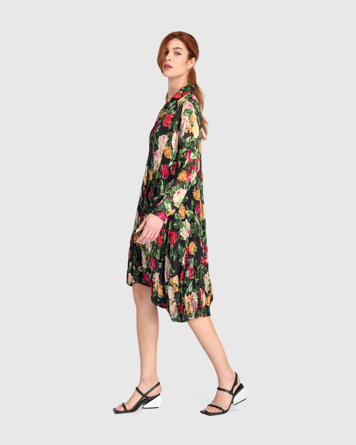 ALEMBIKA Rosehip Wonderful Dress - ED121F - SHEER FLORAL