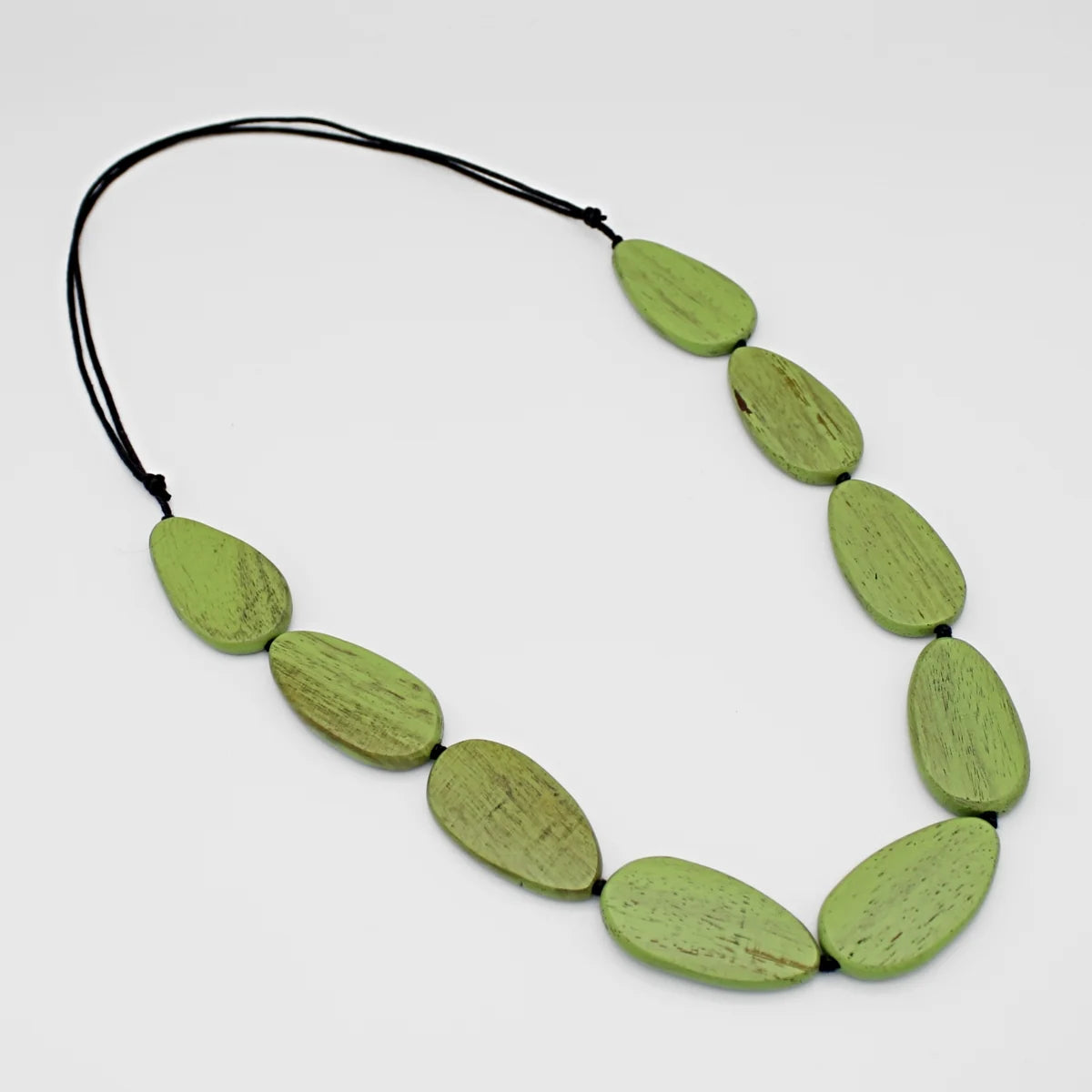 SYLCA Destiny Lime Teardrop Necklace - DW23N05 - LIME