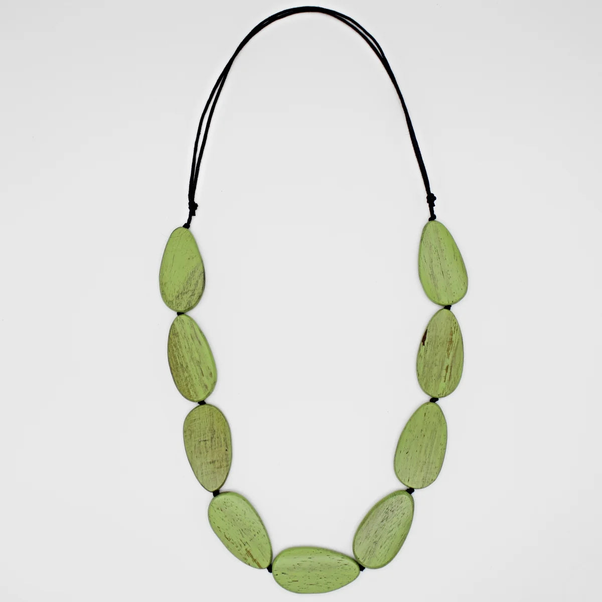 SYLCA Destiny Lime Teardrop Necklace - DW23N05 - LIME