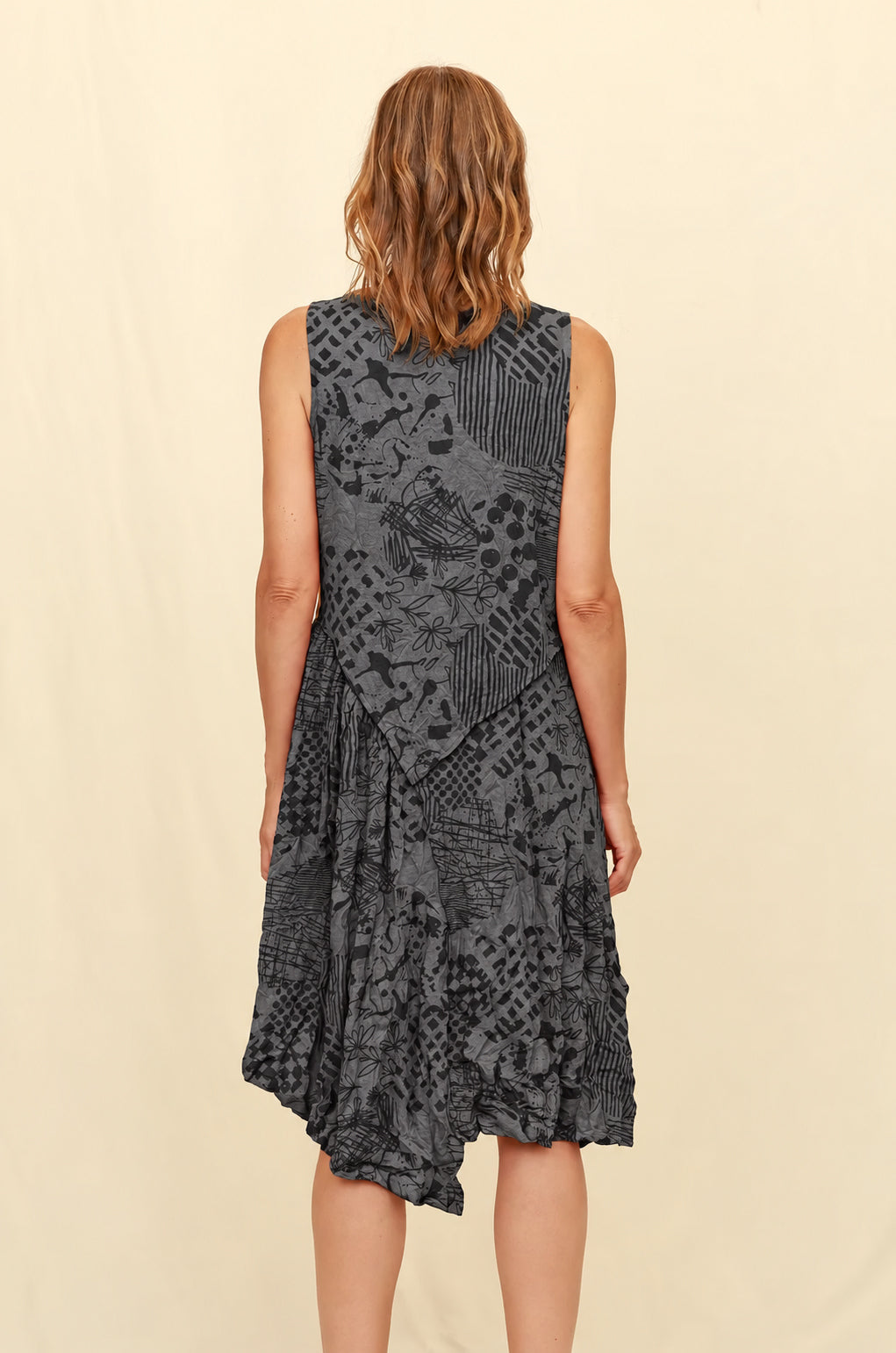 Chalet Recycled Crinkle Jersey Austen Dress - C76128