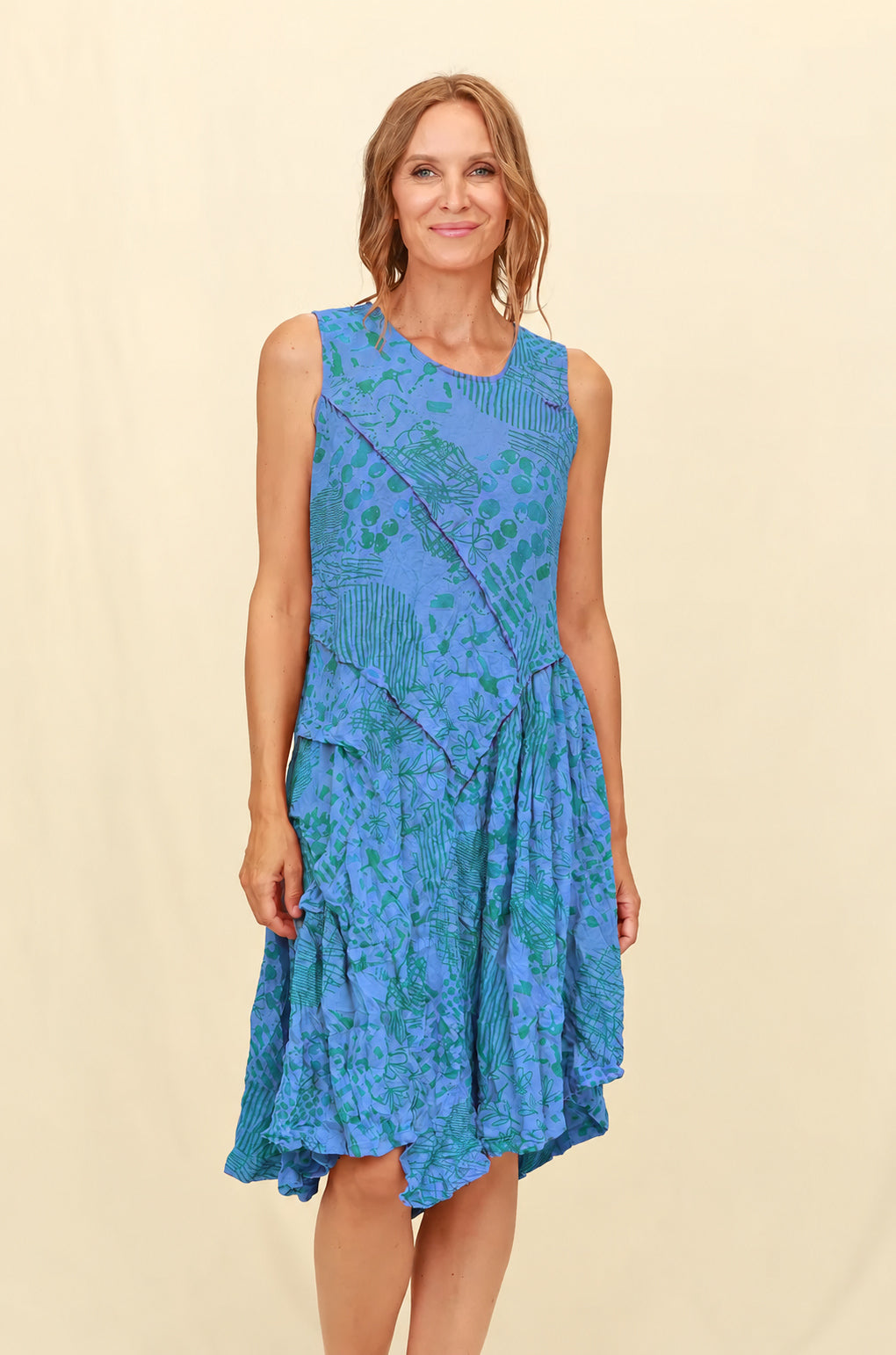Chalet Recycled Crinkle Jersey Austen Dress - C76128