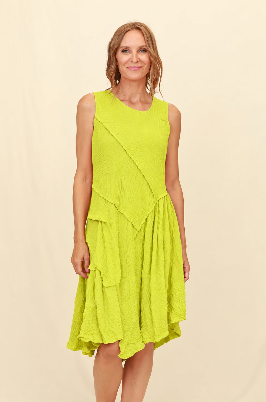 Chalet Recycled Crinkle Jersey Austen Dress - C76128