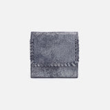 HOBO - Foray Small Wallet - BLUE PEWTER IN METALLIC LEATHER