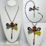 FICKLESTICKS Dragonfly Necklace - MULTI