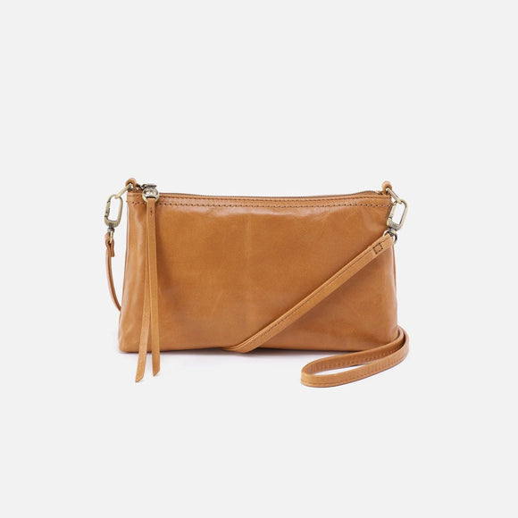 HOBO - Darcy Small Crossbody - NATURAL IN POLISHED LEATHER