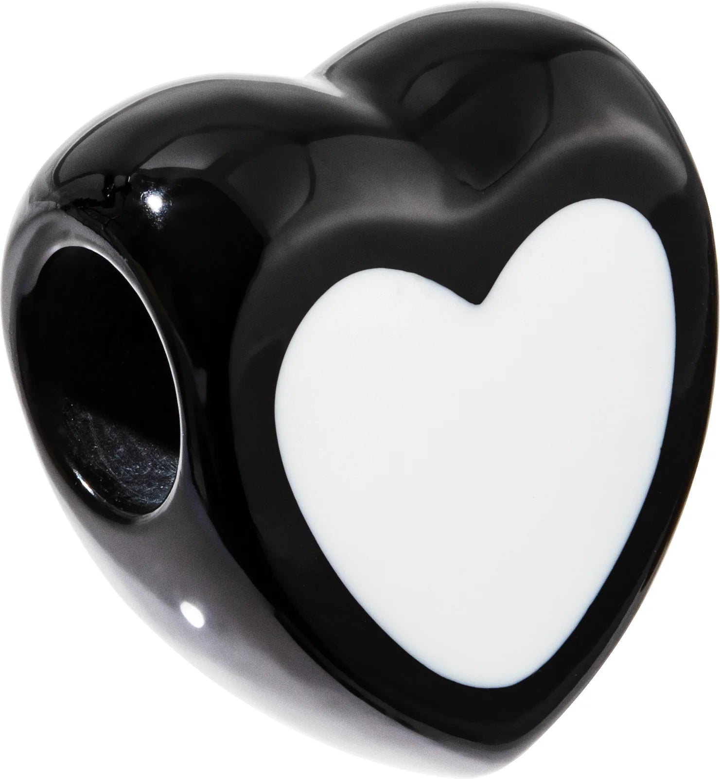 ZSISKA Musee Series Bead — Black Heart