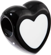 ZSISKA Musee Series Bead — Black Heart