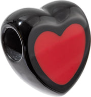 ZSISKA Musee Series Bead — Black Heart