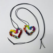 FICKLESTICKS Twisted Heart Necklace - MULTI