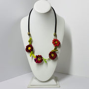FICKLESTICKS  Posies on a Bungee Cord - RED