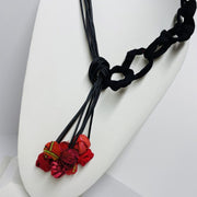 FICKLESTICKS Chain & Cherries Necklace - REDS