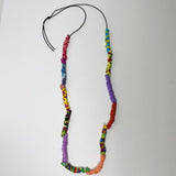 FICKLESTICKS Skinny Corkscrew Necklace - REDS (NOT MULTI)