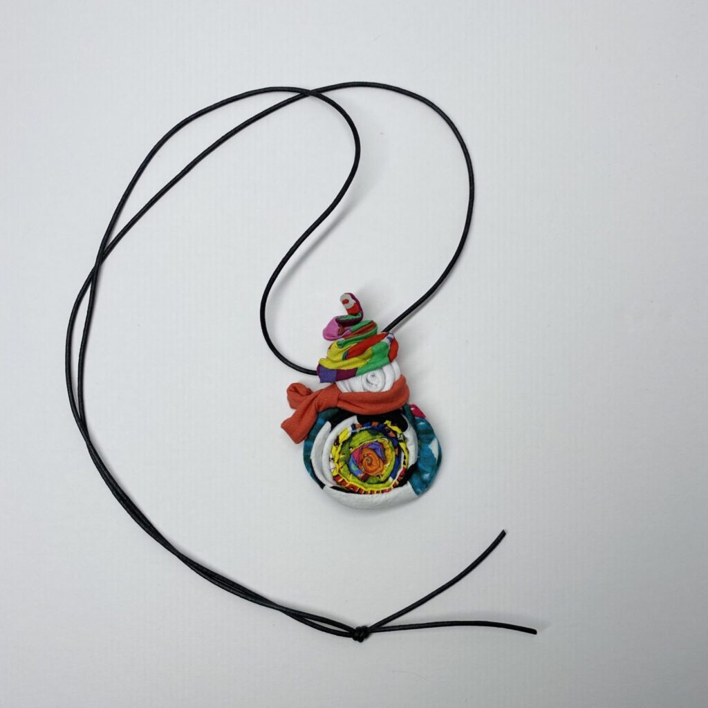 FICKLESTICKS Snowman Necklace - MULTI