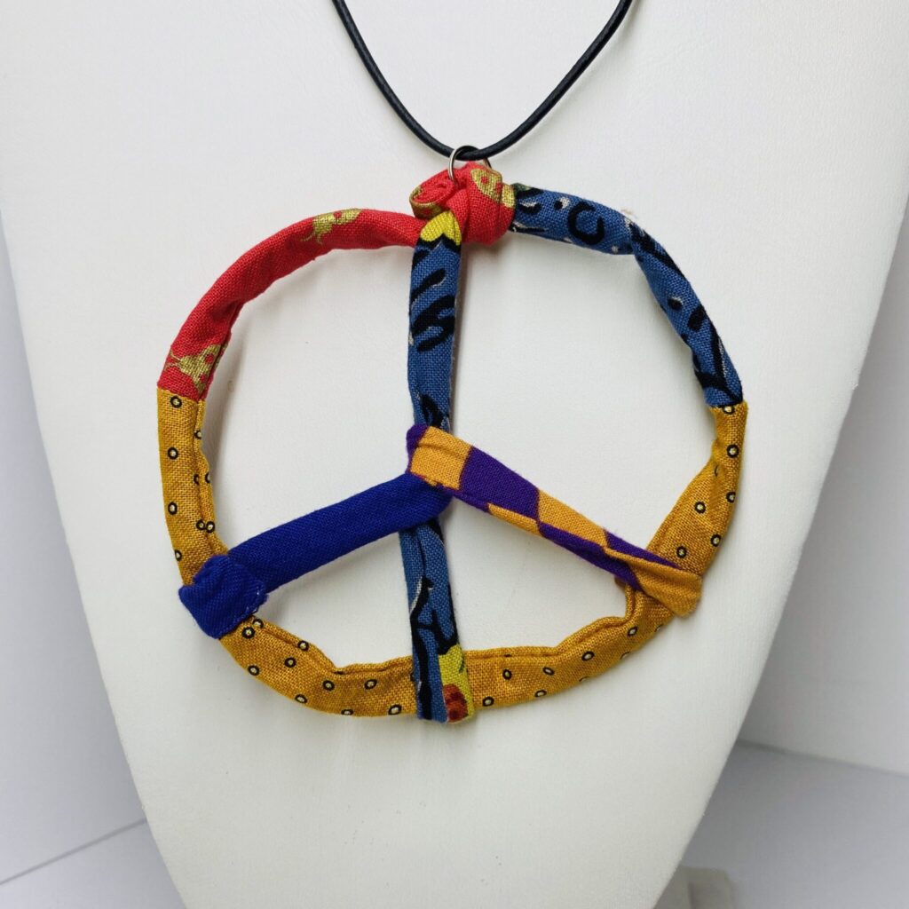 FICKLESTICKS Peace Sign Necklace - MULTI