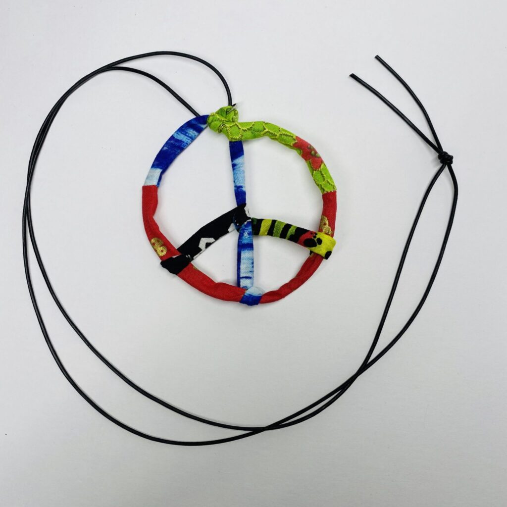 FICKLESTICKS Peace Sign Necklace - MULTI
