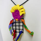 FICKLESTICKS Dancing Man Necklace - MULTI