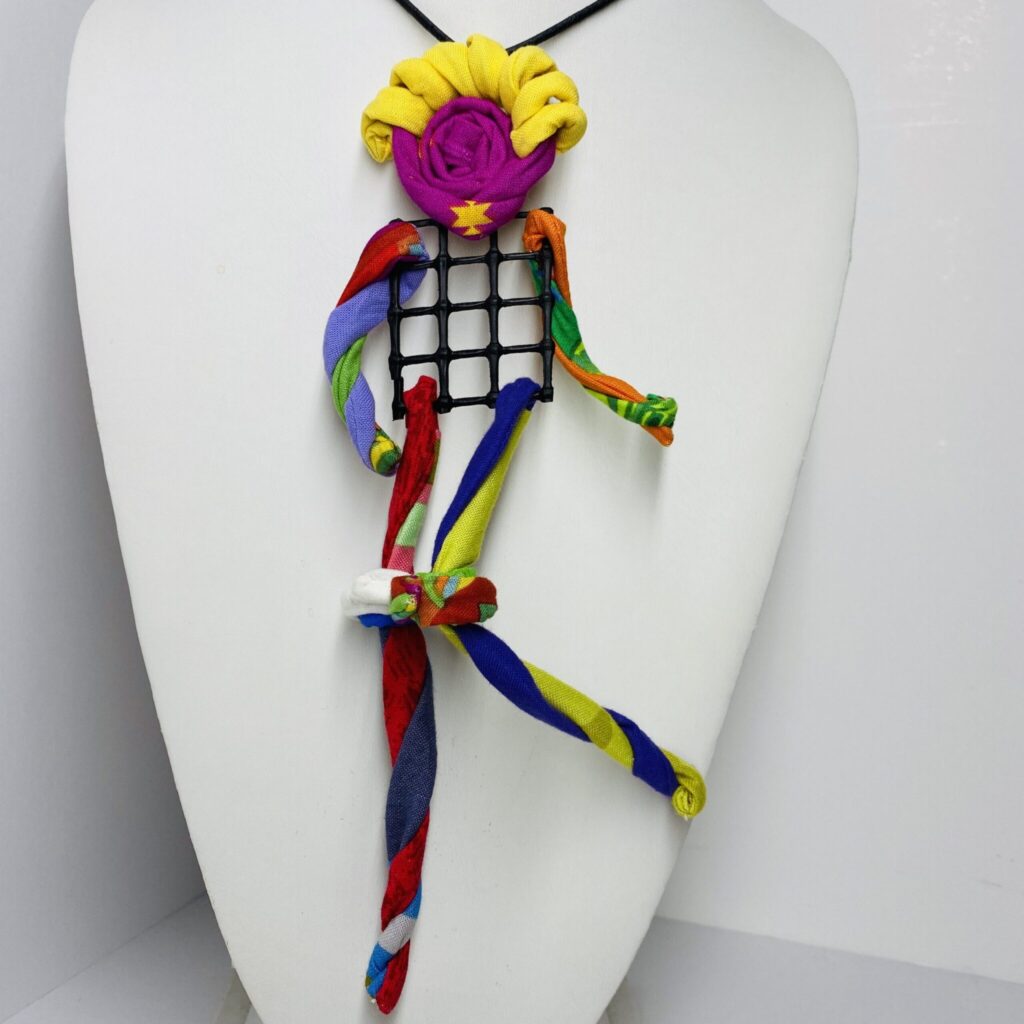 FICKLESTICKS Dancing Man Necklace - MULTI