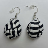 FICKLESTICKS Gumball Earrings - BLACK AND WHITE