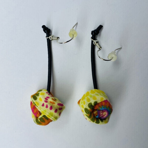 FICKLESTICKS Small Gumball Earrings (with string) - MULTI