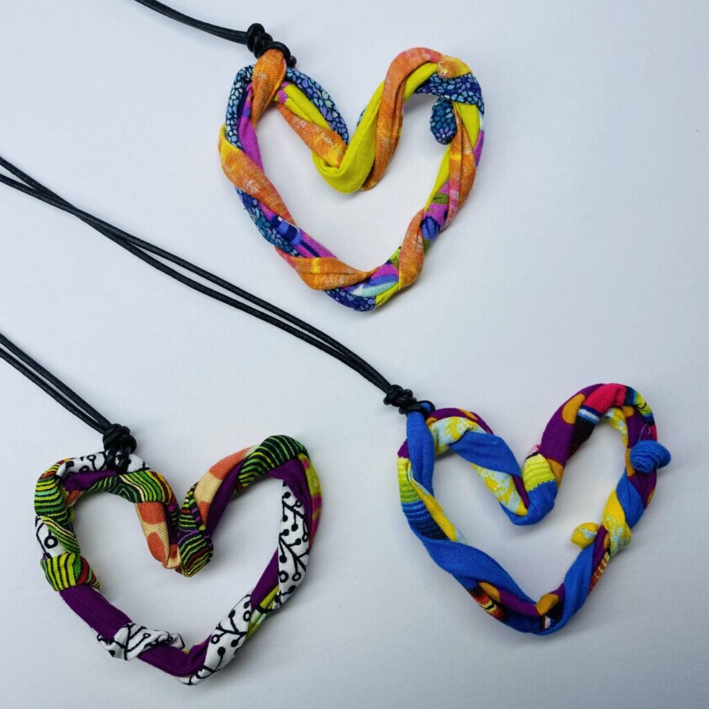 FICKLESTICKS Rustic Heart Necklace - NEUTRALS (NOT MULTI)