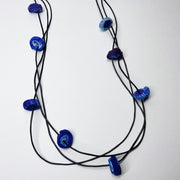 FICKLESTICKS Birds on a Wire Necklace - BLUES