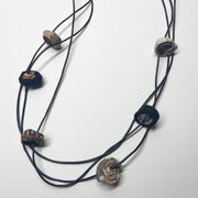 FICKLESTICKS Birds on a Wire Necklace - NEUTRALS