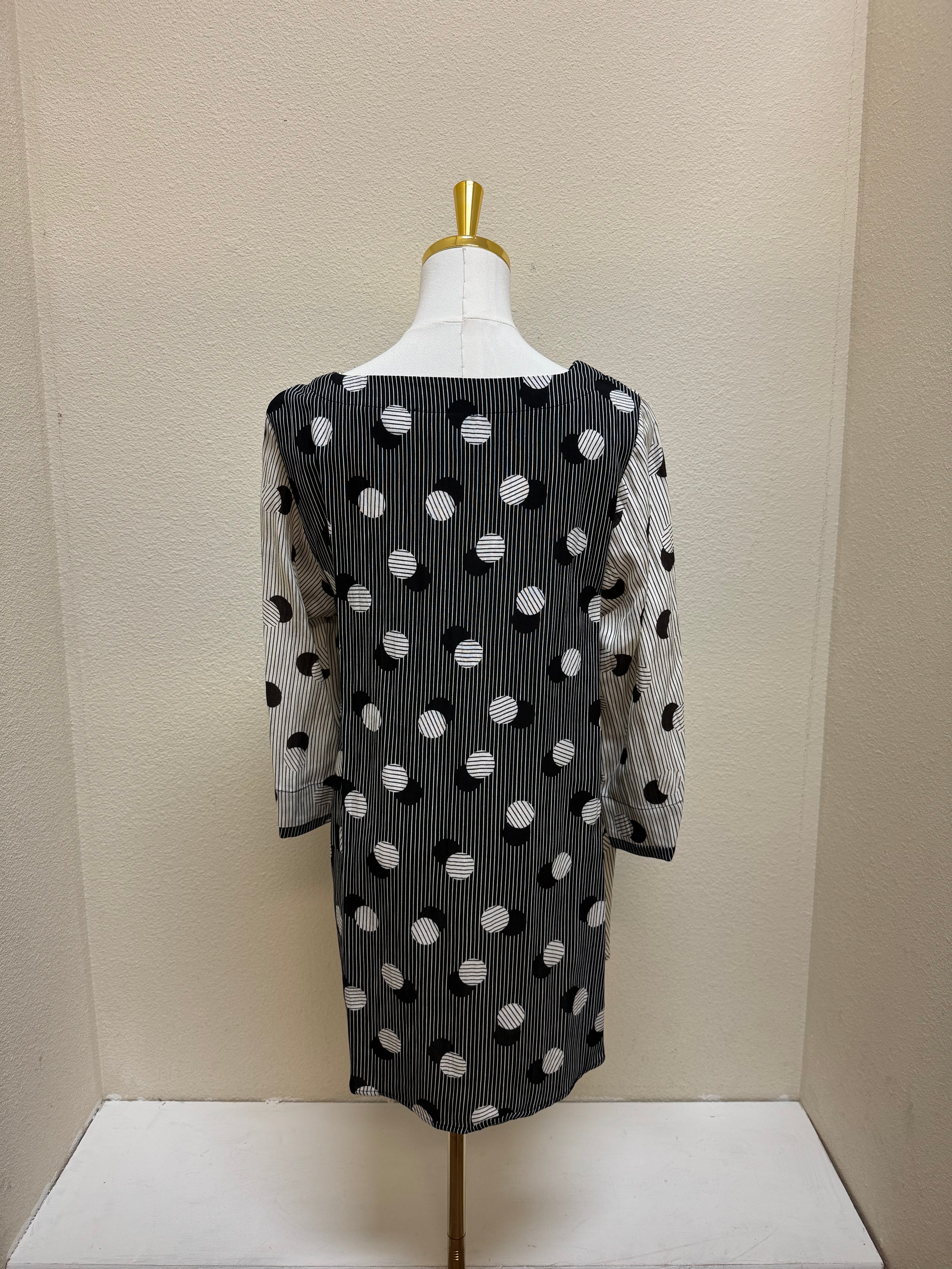 Moonlight Mixed Media Tunic - 3216
