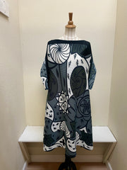 Vanite Couture Dress - 87585 - BLACK & WHITE