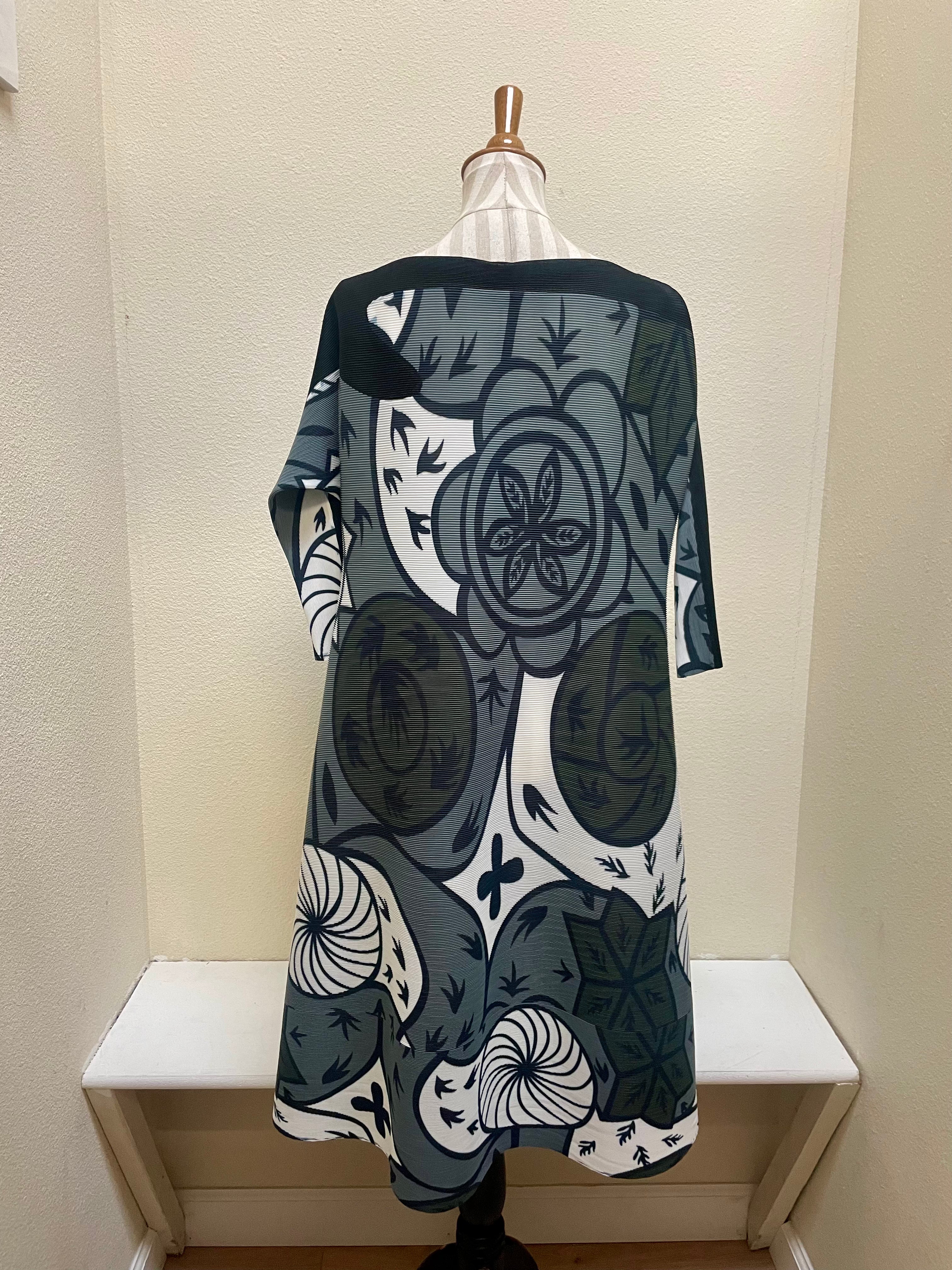 Vanite Couture Dress - 87585 - BLACK & WHITE