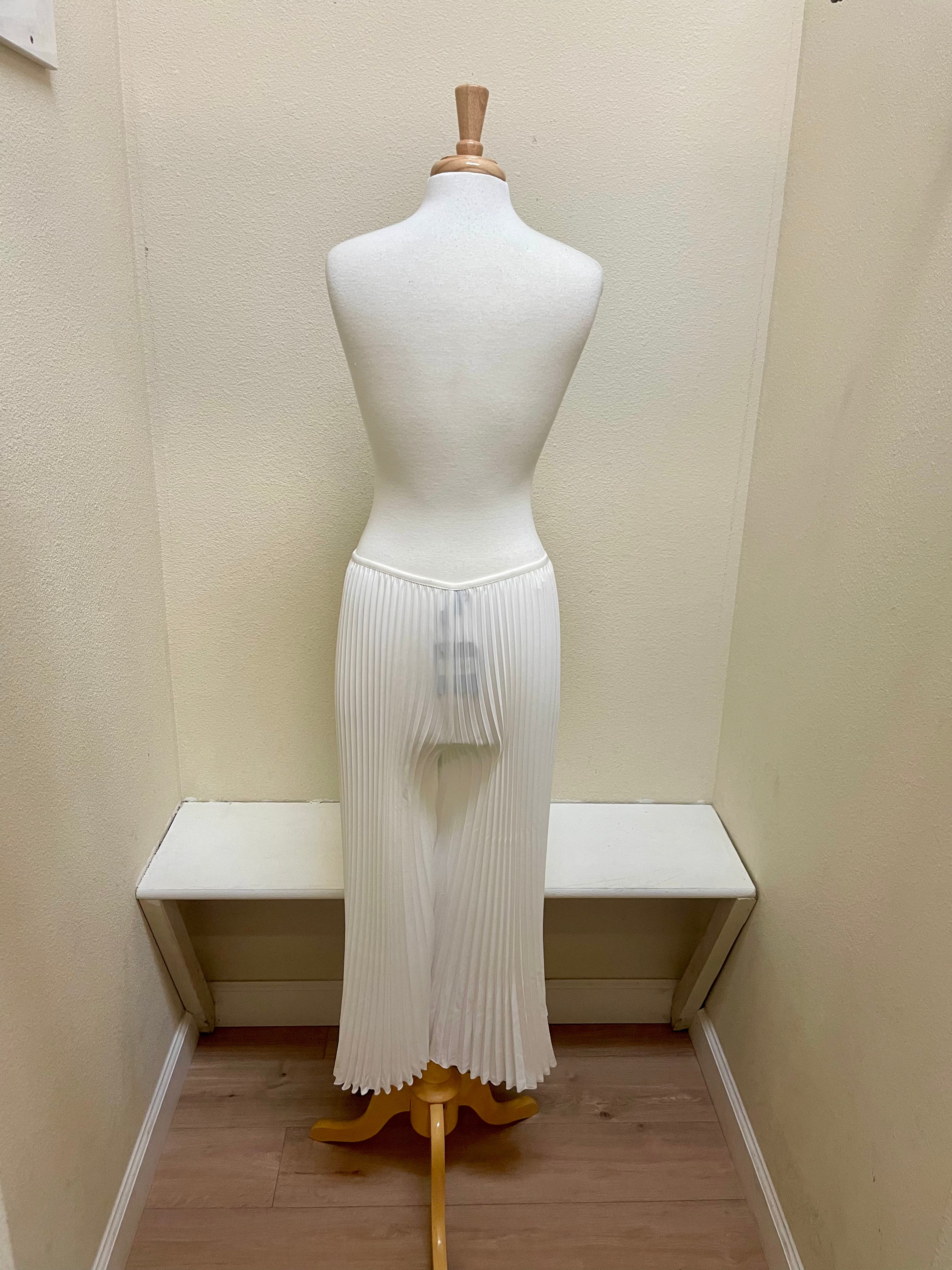 Vanite Couture Pants - 6220 - SOLID WHITE